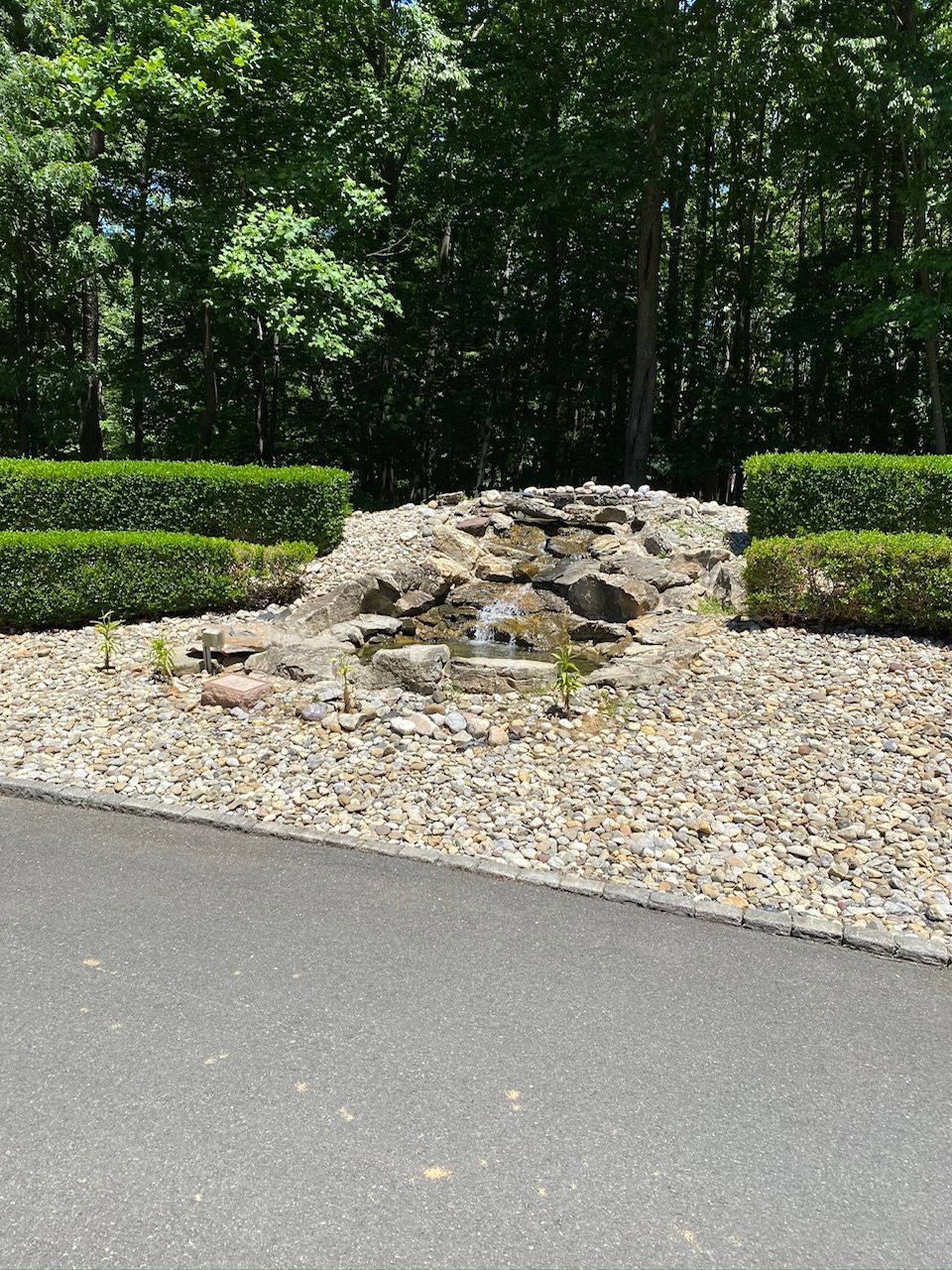 Mini Pond - Marlboro NJ - St. Gabriel's Cemetery and Chapel Mausoleums