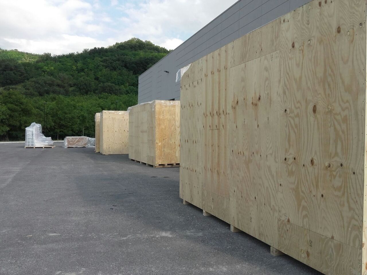 contenitori in legno per le esigenze di trasporto