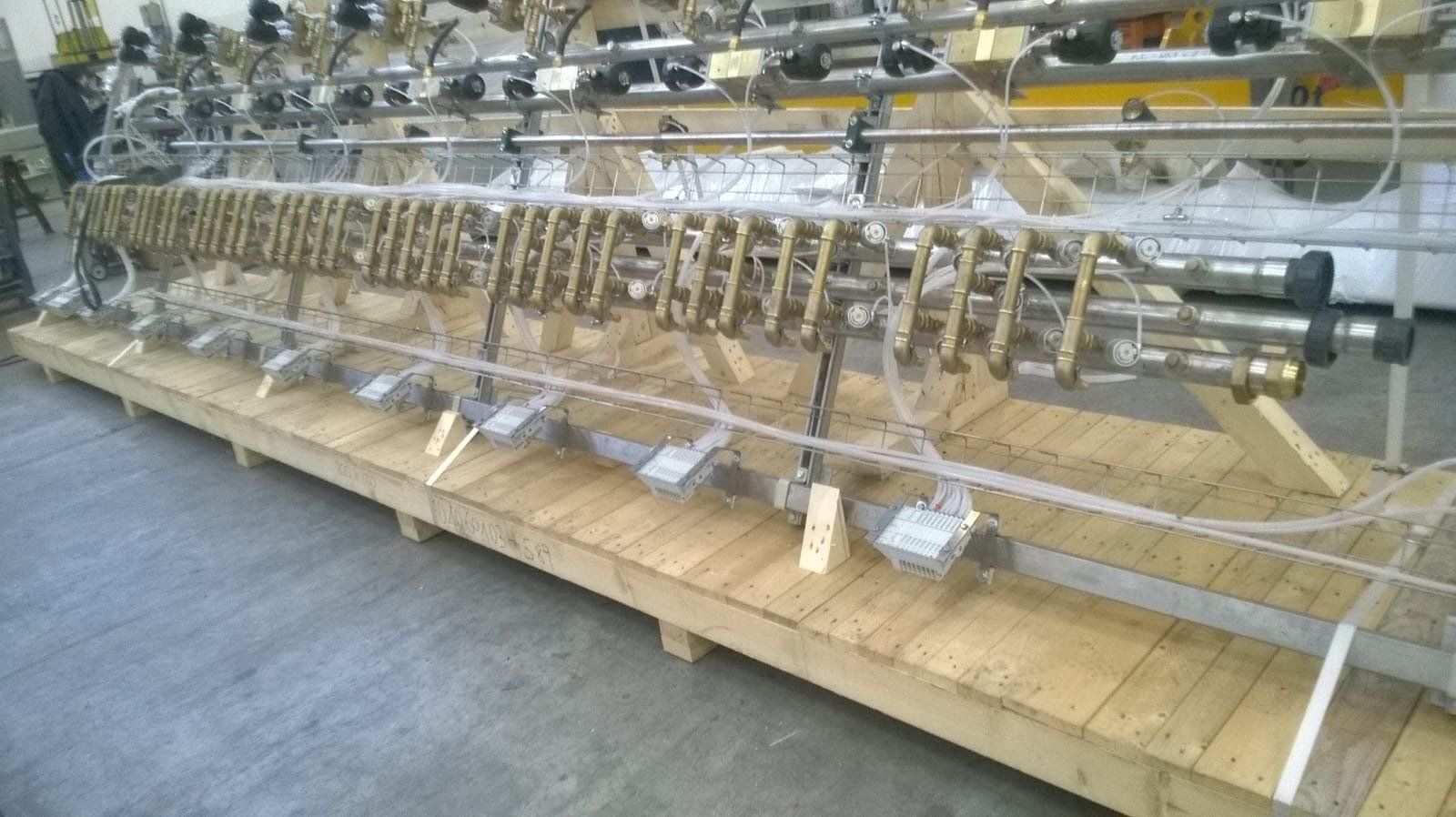 strutture in legno per il trasporto dei materiali