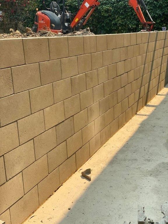 Steps And Low Retaining Wall — Central Coast NSW — Anton Constructions Pty Ltd