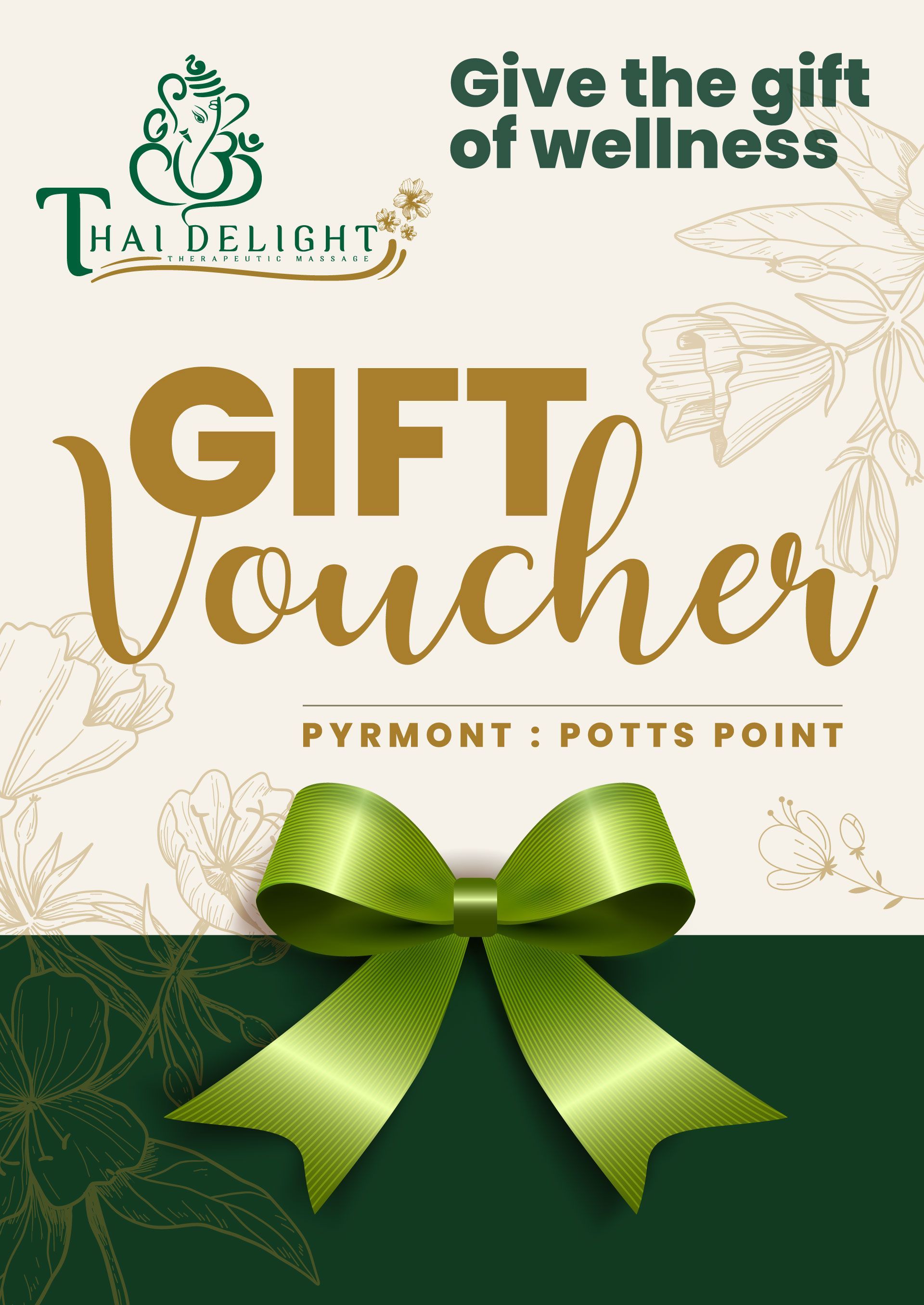 Buy Thai Delight Therapeutic Massage Gift Card Online