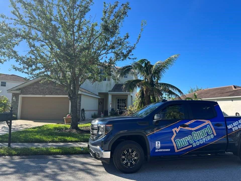 Company vehicle — Port St. Lucie, FL — Dura Guard Roofing