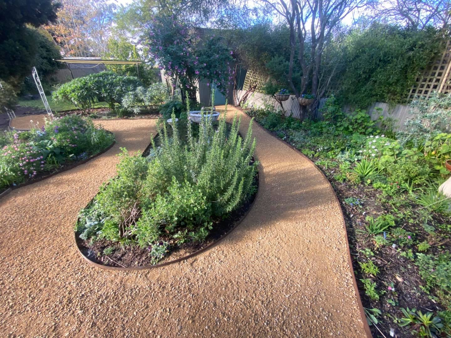 Garden edging in Ballarat