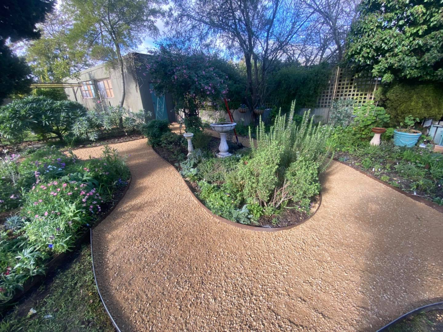 Garden path design Ballarat