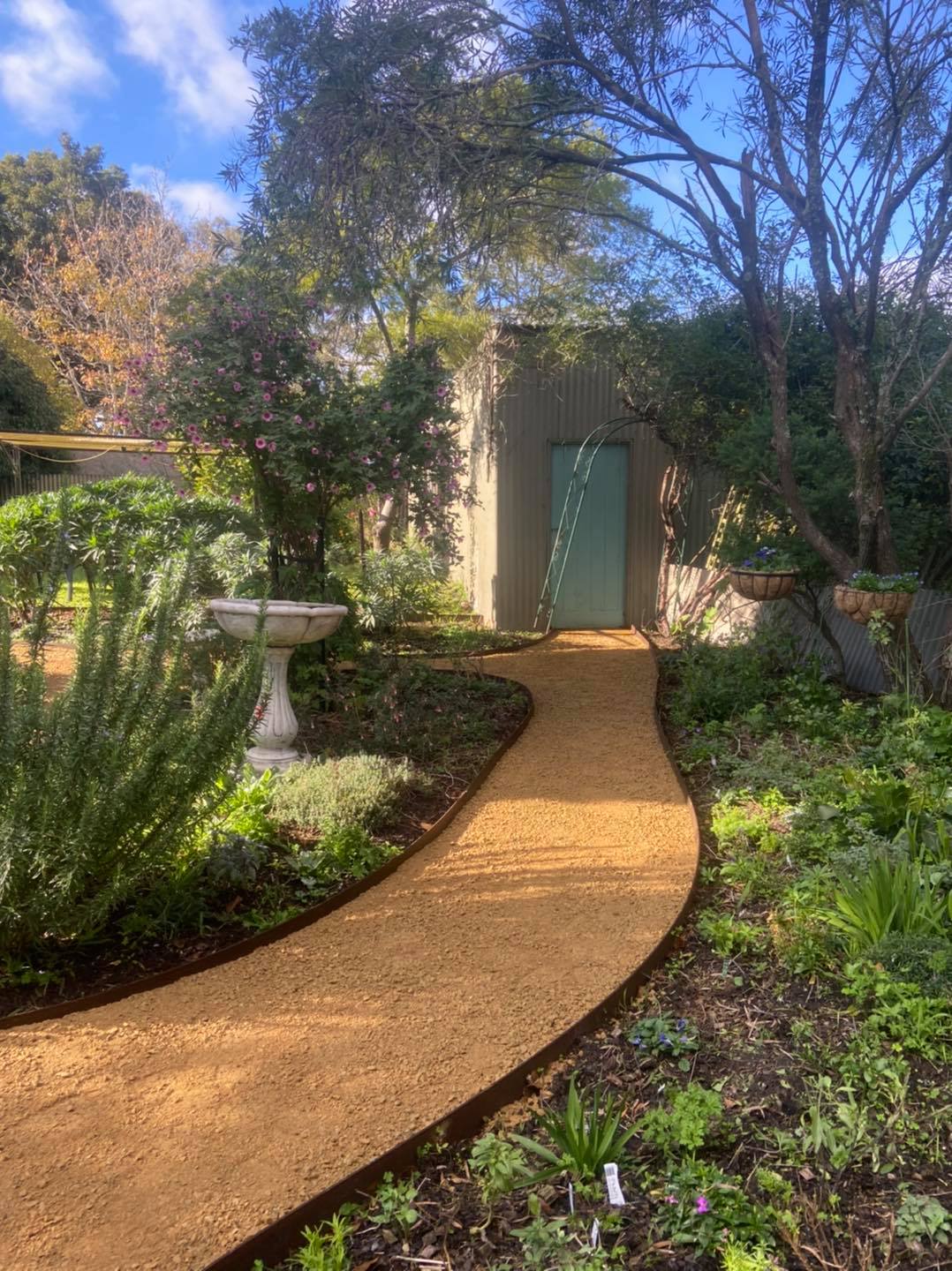 Garden edging in Ballarat