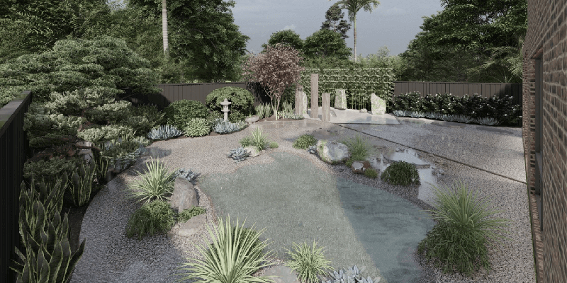 Garden design services Alfredton