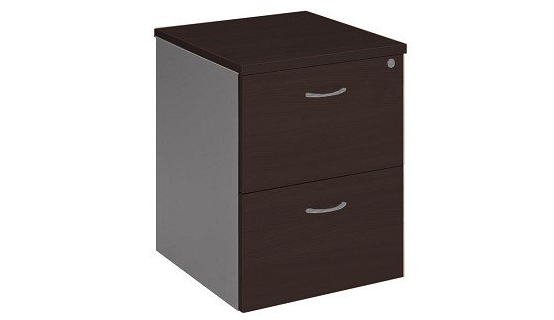 2 drawer mobile filing pedestal wenge