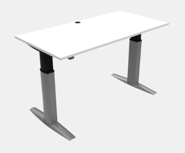 501-23 rectangular sit-stand desk