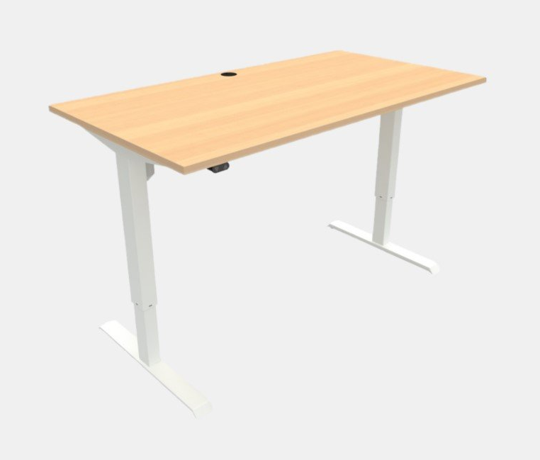 501-33 rectangular sit-stand desk