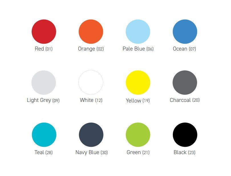 Acti shell colours