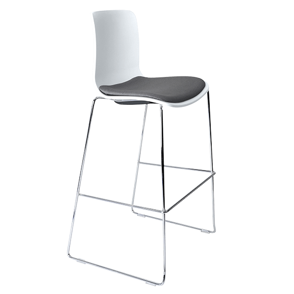 acti stool chrome sled frame