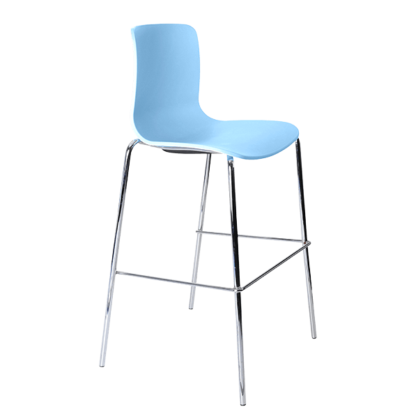 acti stool chrome 4 leg frame