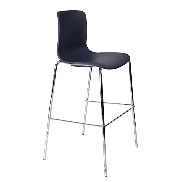 acti stool chrome 4 leg frame