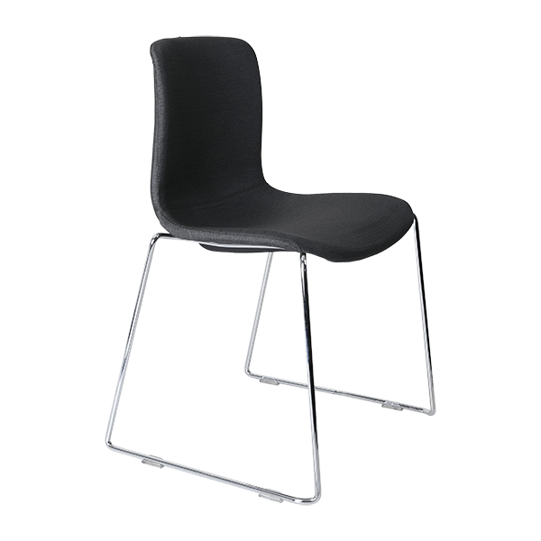 acti chair sled base chair chrome frame