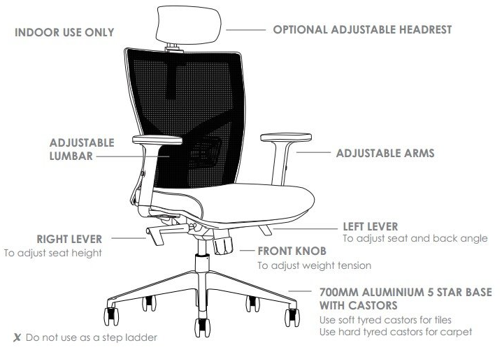 centro executive chair