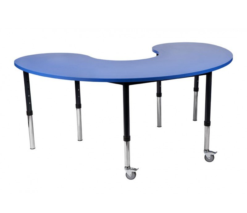 crescent table