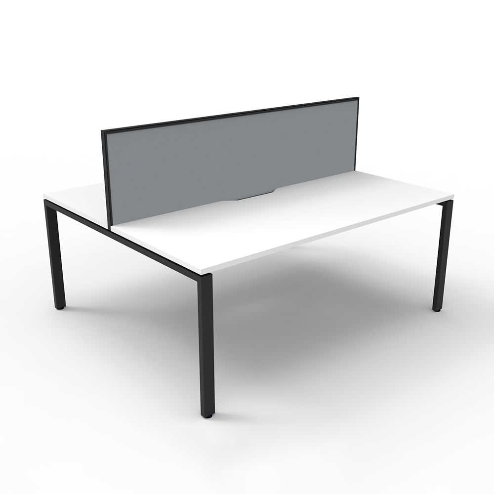 P-end desk beech