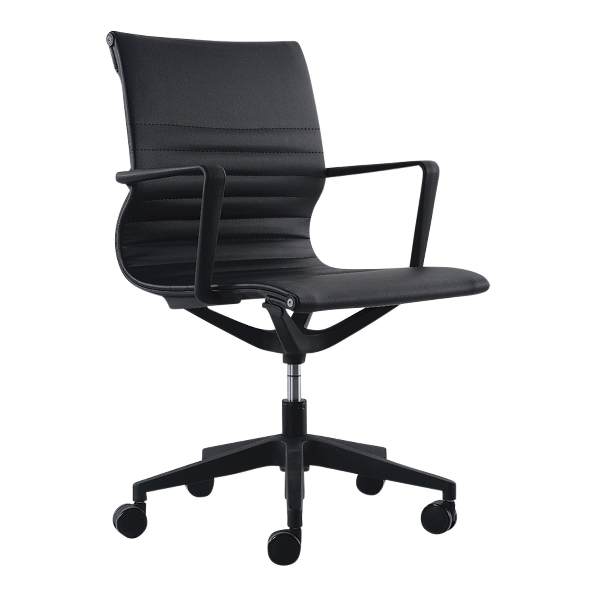 nordic boardroom chair high back black