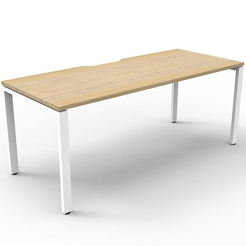 p-end desk white