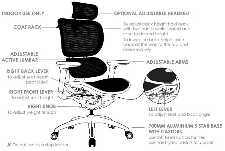 ergo1 executive chair