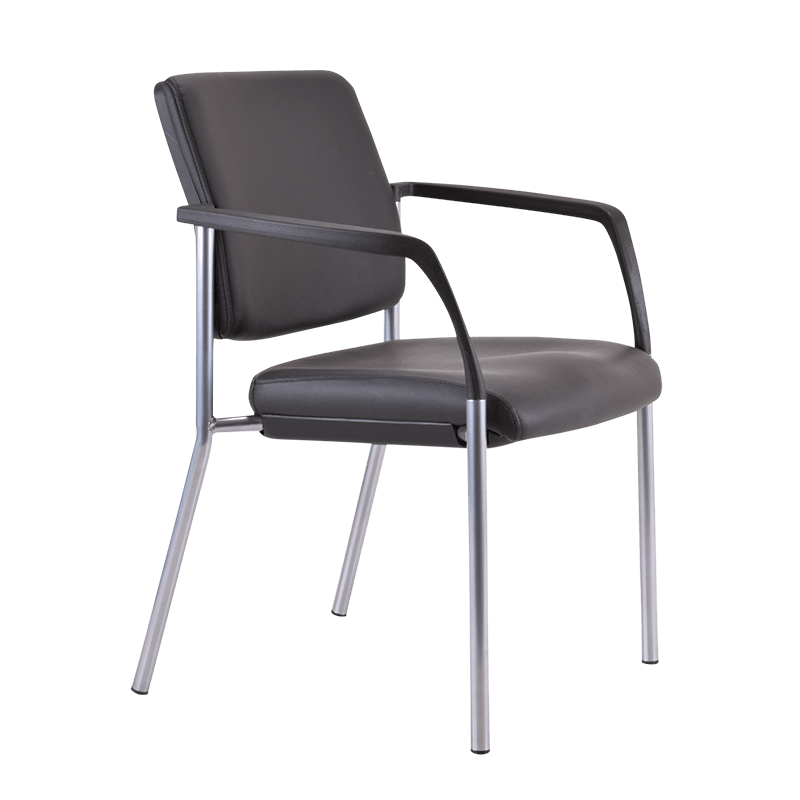 Lindis visitor chair with arms