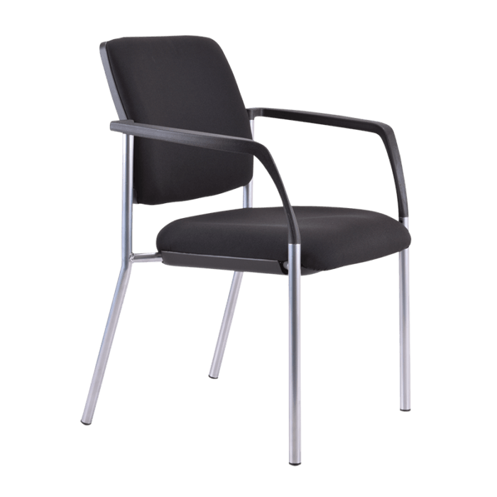Lindis visitor chair with arms