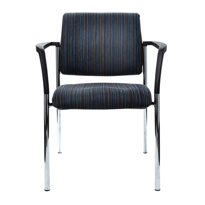 Lindis visitor chair with arms