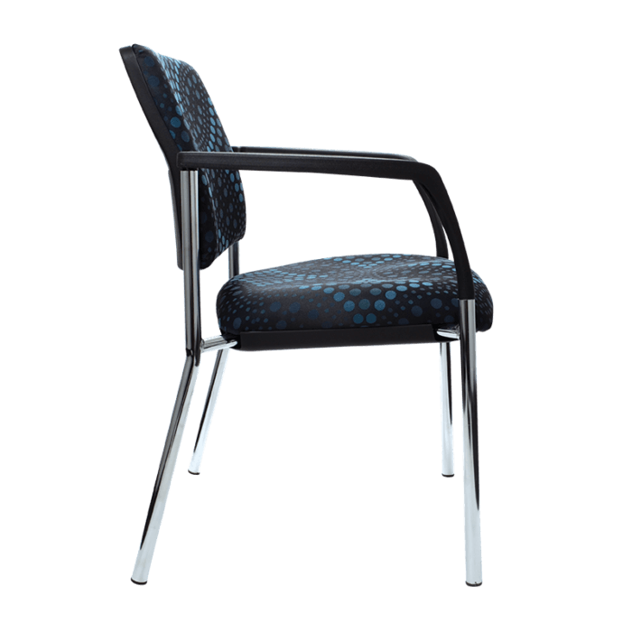Lindis visitor chair with arms
