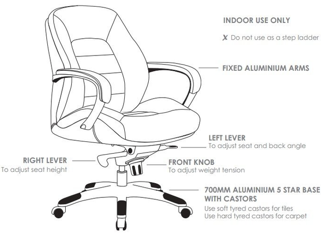 Magnum executive office discount chair