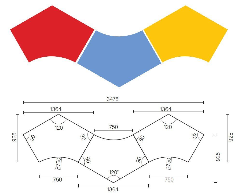 pentagon table