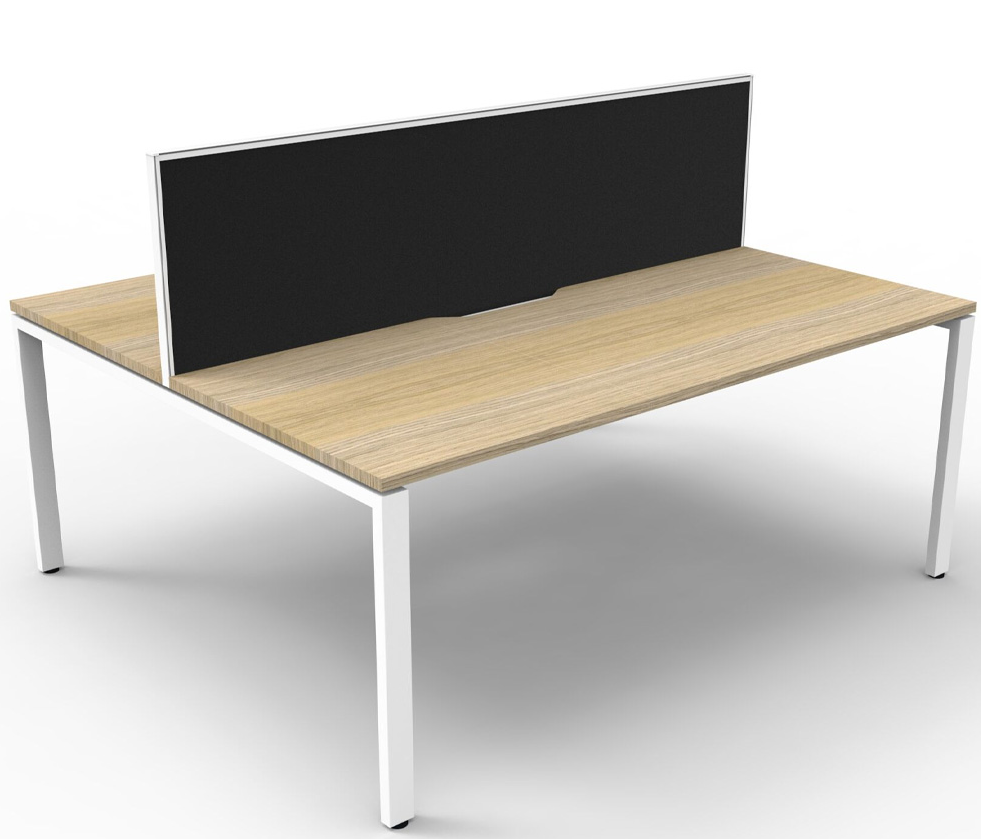 p-end desk white