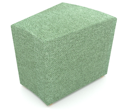 wedge ottoman