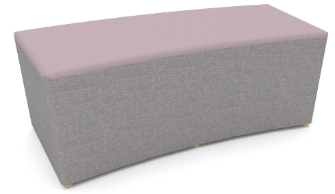 curved ottoman