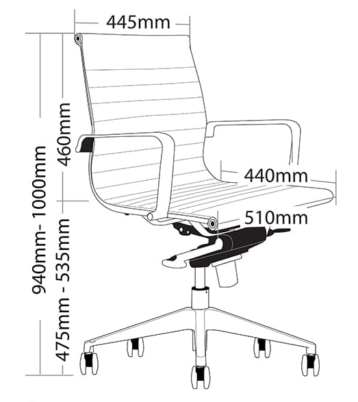 gala boardroom chair