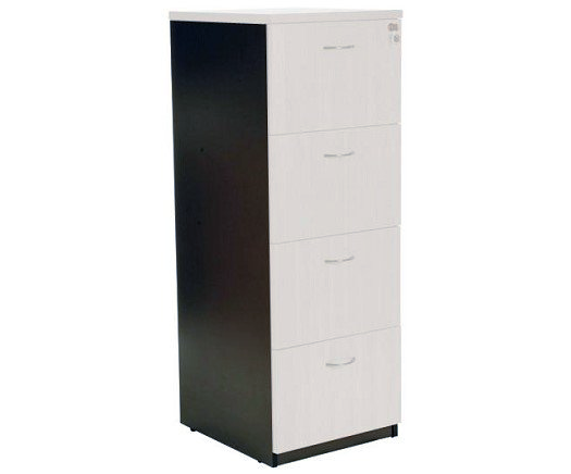 4 drawer filing cabinet white