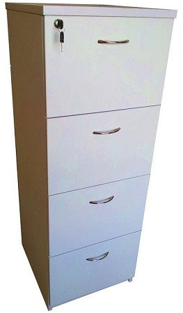 4 drawer filing cabinet parchment