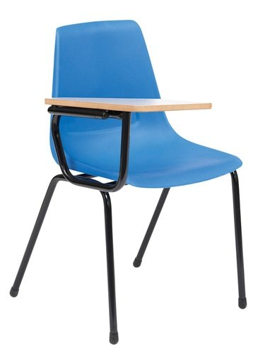 shell chair with tableau arm