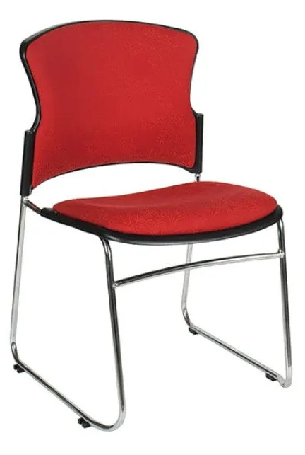 focus padded sled base visitor chair