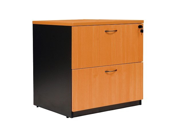 lateral filing cabinet  beech