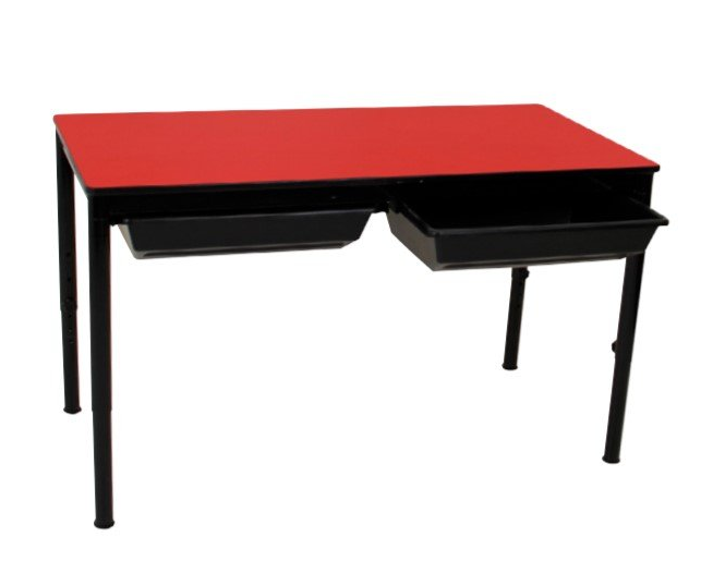 oxford dual desk with trays