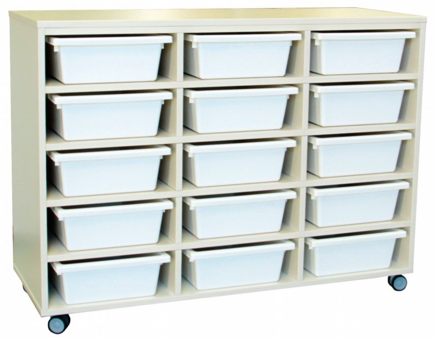 tote tray unit 15 trays