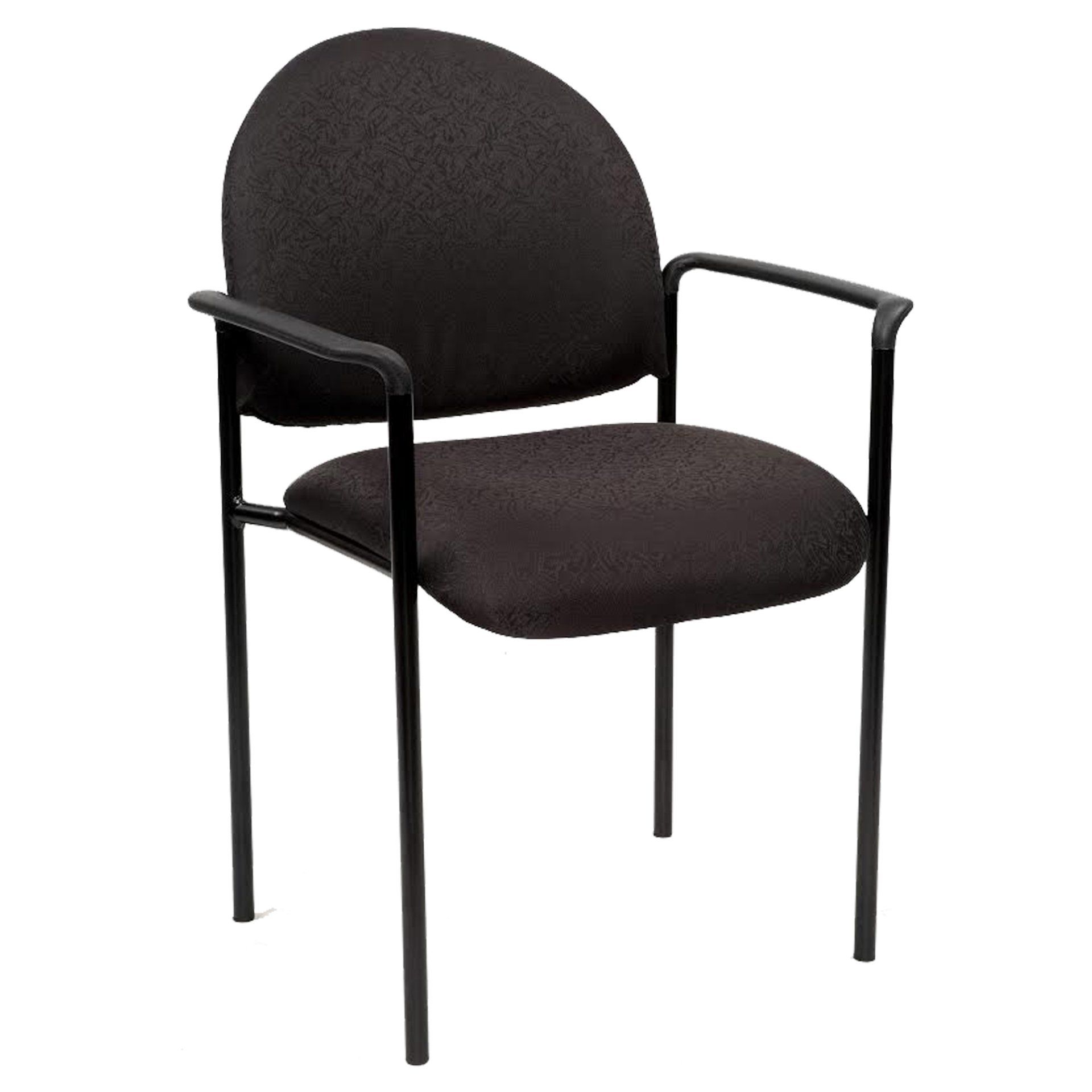 stacking visitor chair with arms
