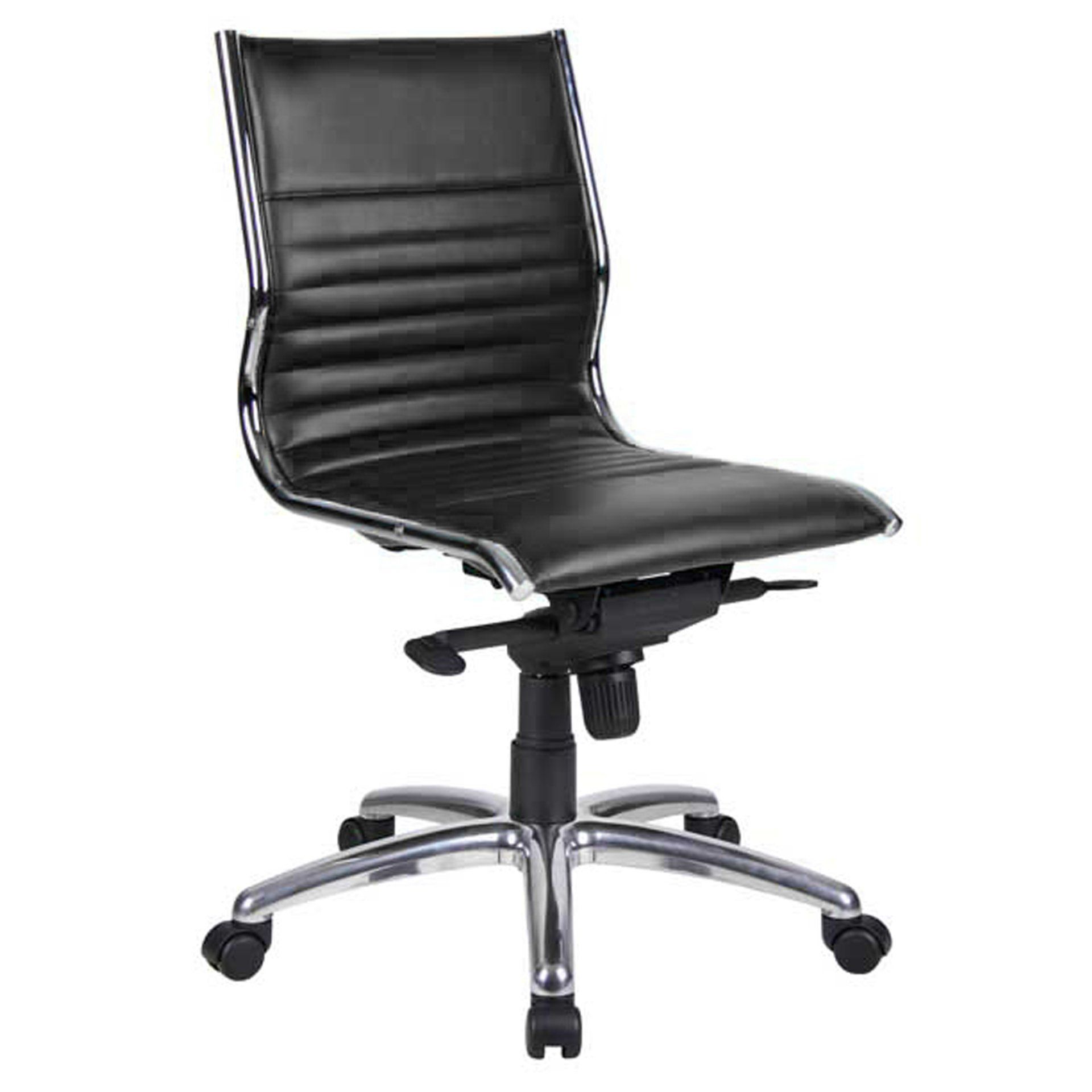 nordic boardroom chair medium back black