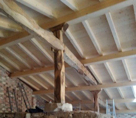 instalar estructuras de madera para cubiertas en sevilla