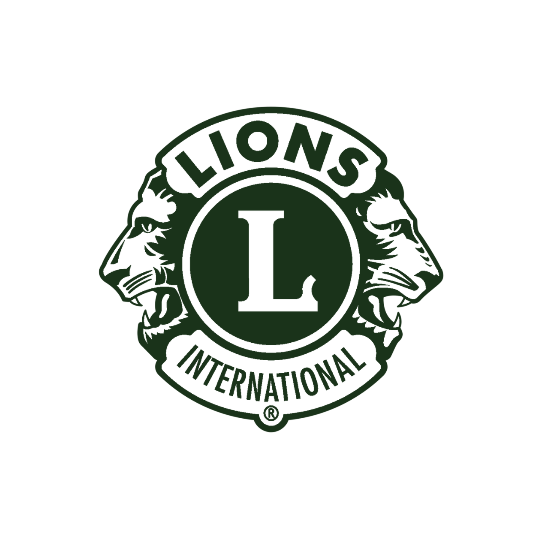 A green version of the Lion Club International logo
