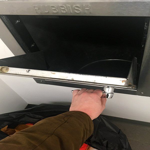 garbage chute