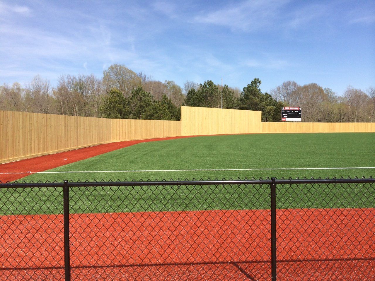 Stadium Fence — Columbus, MS — Columbus Fence Company