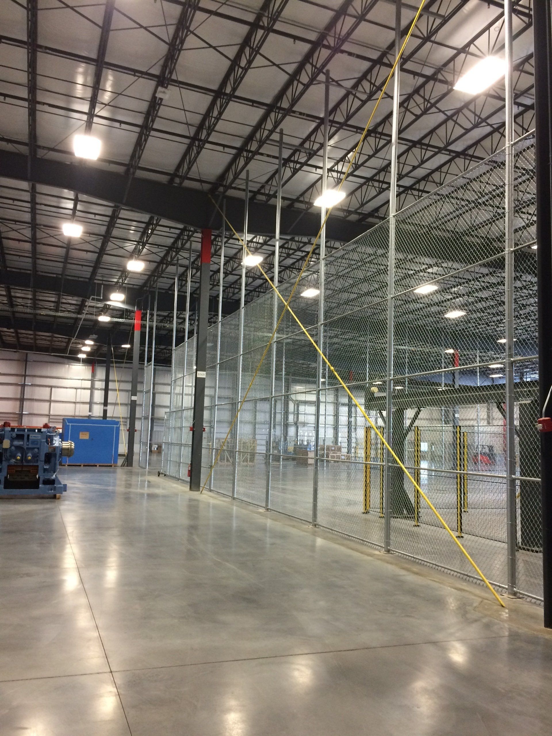 Warehouse Femce — Columbus, MS — Columbus Fence Company