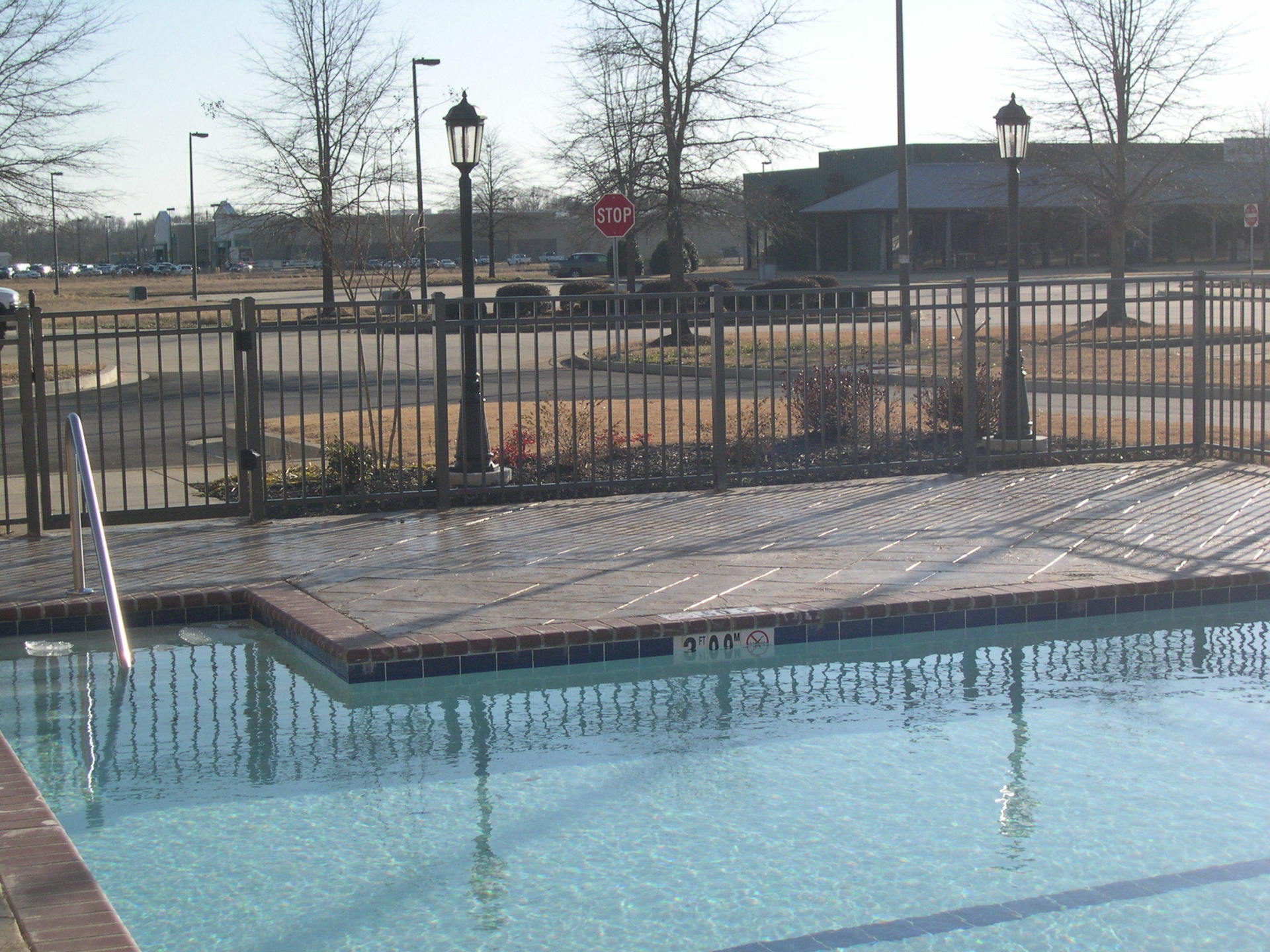 Fence Around Swimming Pool — Columbus, MS — Columbus Fence Company