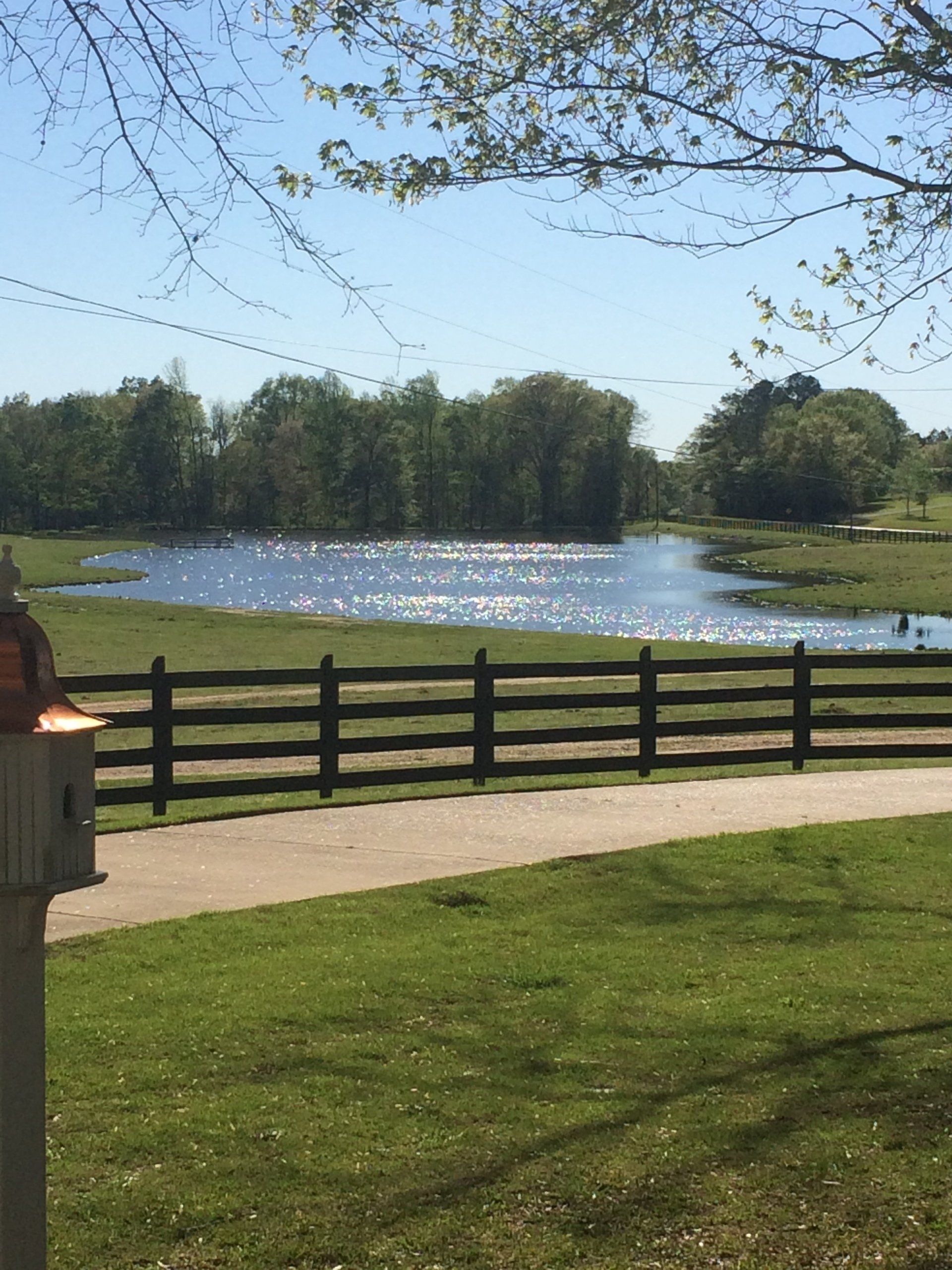 Farm Facing Lake Fences — Columbus, MS — Columbus Fence Company